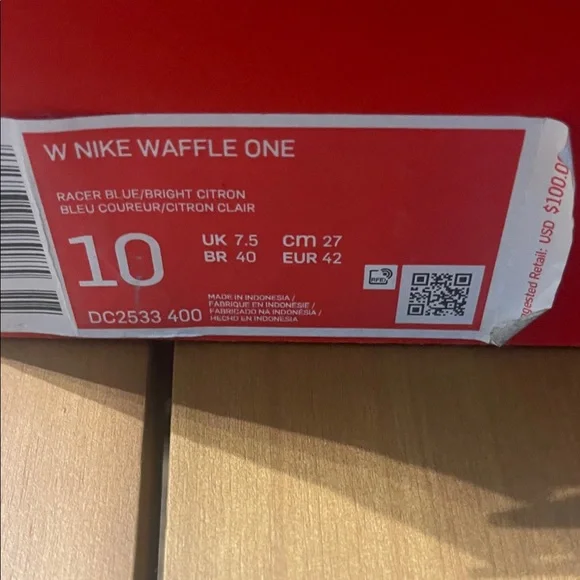 Nike Women's Pink and Purple Sneakers - Picture 4 of 4